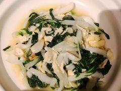 清炒鸡毛菜-朝郡酒家·粤菜(燕大星苑店)
