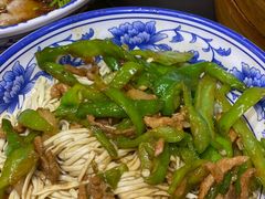 青椒肉丝干拌面-九炉分座(个园店)