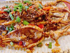 孜然鱿鱼串-汤思福北京烤鸭(湘隆时代广场店)