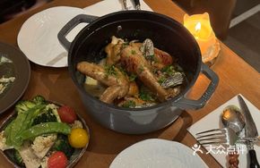 Creamy Morel Roast Chicken