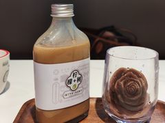 冠军玫瑰冰奶茶-柠檬树茶餐厅(海雅缤纷城店)