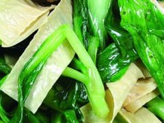 腐皮木耳鸡毛菜-海荣锅贴馆(五味十字店)