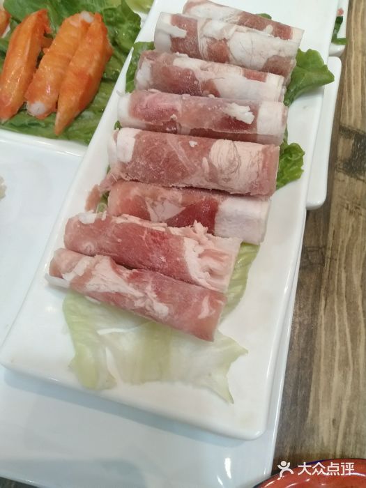小龍鳳·港式海鲜打边炉(沙湖路店)羊肉卷图片