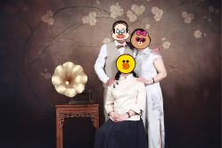 -时光纪亲子全家福照相馆(静安店母女写真父母纪念照)