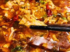 水煮肉片-吉事利茶餐厅