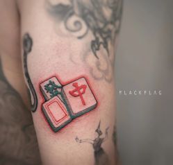 -黑旗纹身