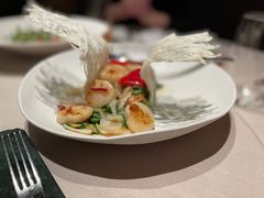芦笋鸡枞炒元贝-三利音·东方司宴(外滩店)