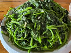 蒜蓉空心菜-蓝湾碧波·老字号·疍家非遗海上餐厅