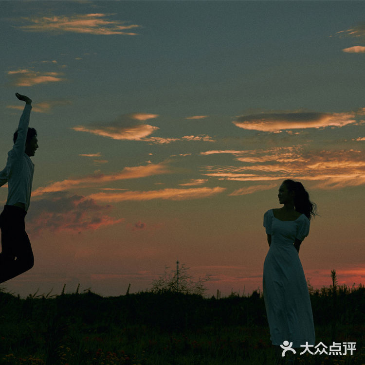 夕阳西下，唯美意境风婚纱照|夜景婚纱照 徐州婚纱照[胜利]