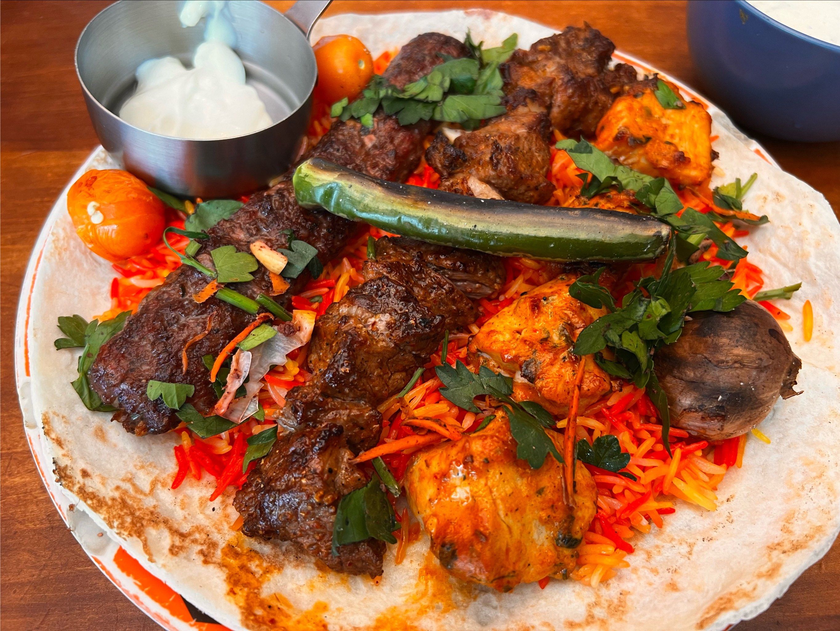 阿拉伯美食对得起他们悠久的历史.