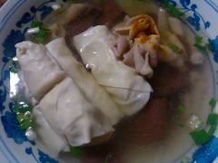 鸭肠鸭血面结汤-仓桥面结店