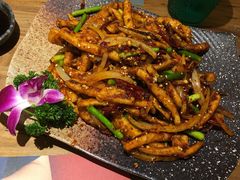 麻辣鱿鱼-冰川延边料理·炭烤串(原小木屋店)