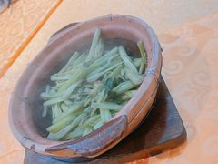 澳门虾酱啫通菜梗-天宝食坊·啫啫煲大排档(西华路店)