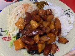 红烧肉拌饭-北京大学-学五食堂