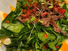 牛肉温泉蛋沙拉-Lets burger非常汉堡·环球风味(蓝色港湾店)