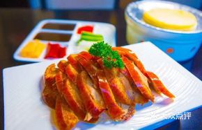Golden Fruitwood Roast Duck