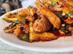 凉拌猪头肉-豆腐脑花