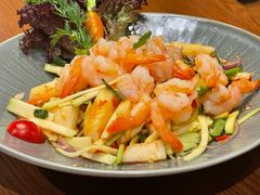 版纳青芒果舂虾仁-老滇山寨•云南特色菜•地方菜•民族风情歌舞表演(金碧店)