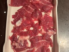 现切小黄牛肉-锅说大脸毛肚重庆老火锅(佐阾店)