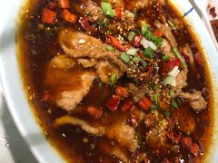 水煮肉片-七菜馆·东北菜·蒸饺(文体路店)