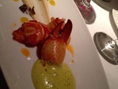 黄油煎波士顿龙虾&nbsp;蛋黄酱&nbsp;牛油果和鱼子酱-翡翠36餐厅(浦东香格里拉店)