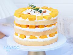 芒果淡奶油蛋糕-良雪LANSOO低糖生日蛋糕(朝阳店)
