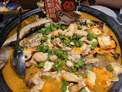 -探鱼·鲜青椒爽麻烤鱼(天河优托邦店)