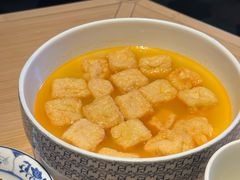 虾汤水乡嫩豆泡-庐灶江南·江南菜·四合院Bistro(东直门雍和宫·原华侨宾馆店)