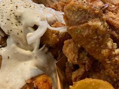 炸鸡一半一半-富乐满韩国正宗炸鸡韩国料理(虹泉路店)