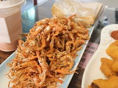 煎饼河虾-雪湖煜辰鱼头老店(雪野湖店)