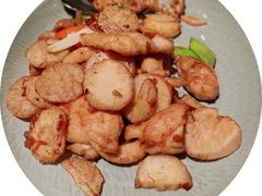 荸荠甜椒炒鸡球-无锡苏宁银河国际酒店-悦府65中餐厅