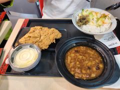 卤肉鸡排饭-永和大王(一口茶豆浆|花香豆更香·朝晖店)