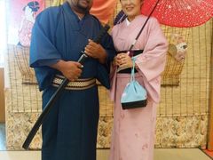 -东京都浅草樱花和服租赁店