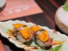 鹅肝芒果握饭-山葵家·创意料理(宁波来福士店)