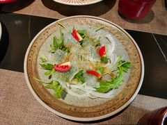 薄切白身鱼配柚子醋汁-伊藤ITO(侨福芳草地购物中心店)