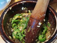 皮蛋青椒擂茄子-费大厨辣椒炒肉(皇庭广场店)