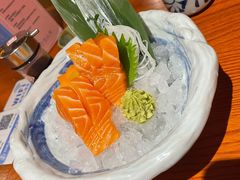 三文鱼刺身-有喜屋·烧鸟·居酒屋(三钢里店)