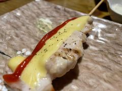 烤芝士鸡肉串-鸟内会居酒屋(得意潮馆店)