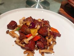 菌菇爆炒牛肉粒-漢舍中国菜馆(889广场店)