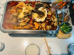 香辣海鲜烤鱼-鸣记脆皮烤鱼(岐山路店)