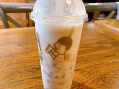 热芋泥波波牛乳-喜茶(上海五角场万达店)