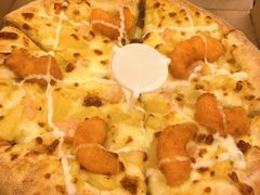 香肠卷双虾菠萝九寸披萨-达美乐比萨(武定店)