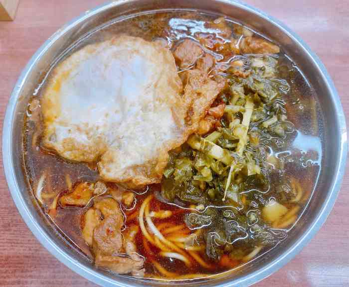 虎林面馆-"99一家在菜市场附近的本帮面馆99大17.