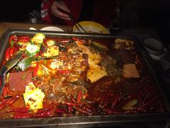 毛血旺烤鱼-探鱼·鲜青椒爽麻烤鱼(西南商都店)