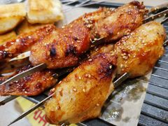 特色烤翅-宝记烧烤·碳锅羊肉·羊蝎子火锅·夜食社(文体路创始店)