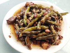 猪肉炖扁豆-南窖乡水峪村山情农家