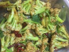 干煸有机花菜-明海妈妈菜(大连外国语学院店)