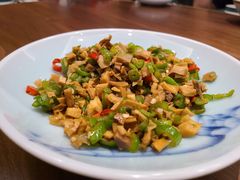 青椒炒笋干-7017浙菜•建德味(中财店)