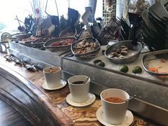 自助调料区-万达瑞华酒店美食汇自助餐厅(楚河汉街店)