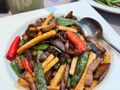彩根茭白醬肉-松鹤楼(月坛店)